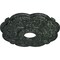 Ekena Millwork Rotherham Medallion (Canopies up to 3 1/2"), 18"OD x 3 1/2"ID x 1 1/2"P, Painted Turtle Crackle CM17ROPTC - alternate 3